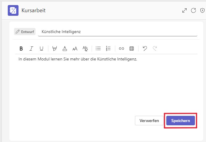 Kursarbeit ICT Gymnasium Kirchenfeld