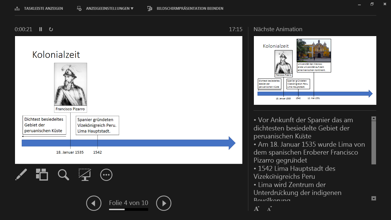 Referentenansicht Folie 4 am PC/Laptop